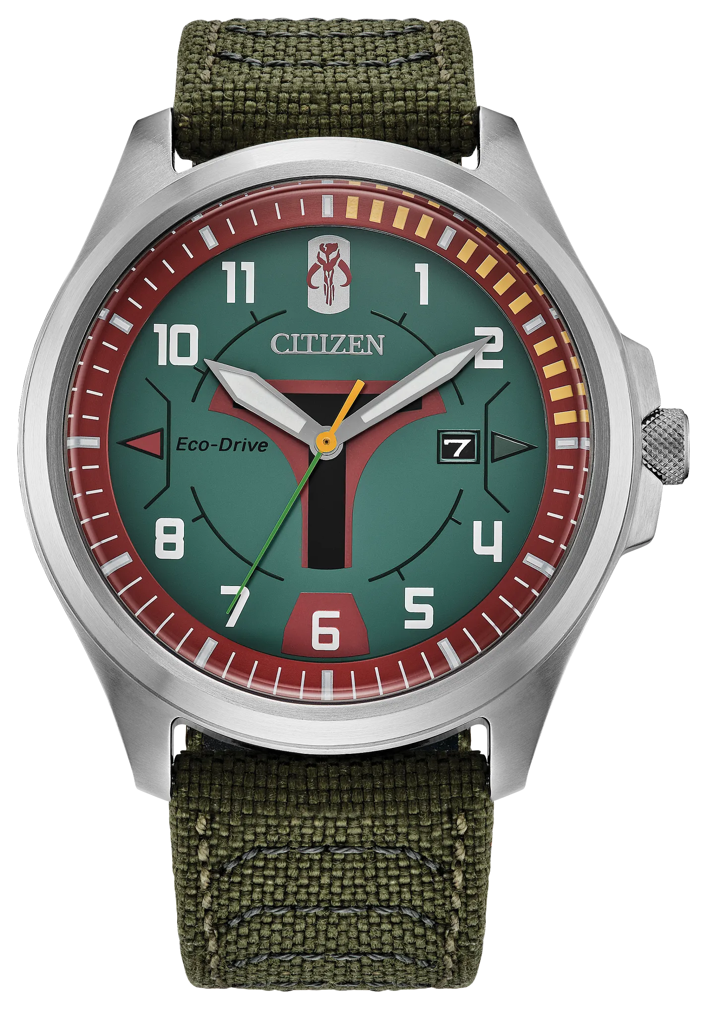 Boba Fett Green Dial Nylon Strap AW1418-06W | CITIZEN